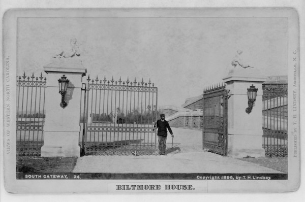 South Gateway, Biltmore House, Ashville, North Carolina, USA, Thomas H. Lindsey, 1896