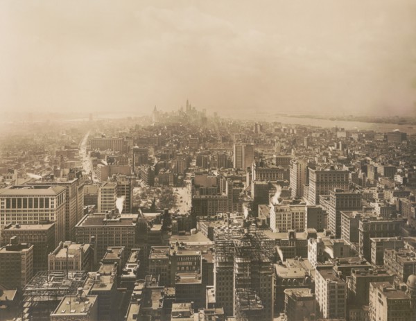 Cityscape South from Metropolitan Tower, New York City, New York, USA, 1912