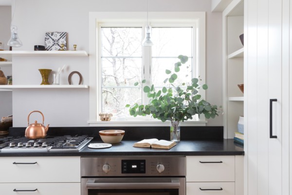 Simple White Kitchen