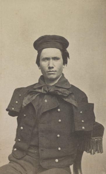 Richard D. Dunphy, former U.S. Navy Sailor with Amputated Arms, was Coal Heaver aboard USS Hartford during American Civil War and was Wounded during Battle of Mobile Bay, Awarded Congressional Medal o...