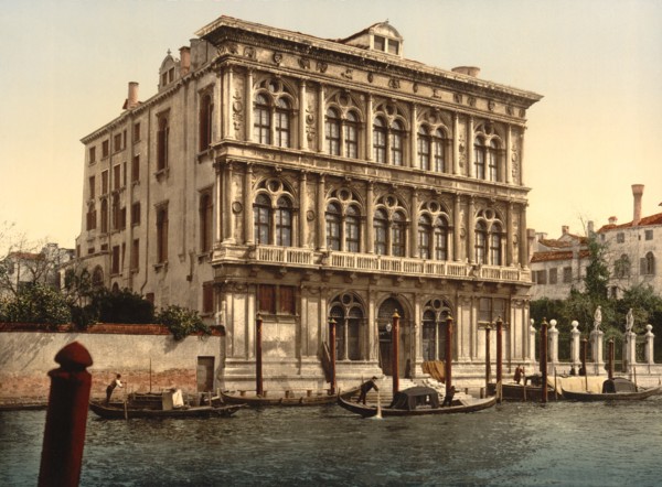 Vendramin Calergi Palace, Italy, Photochrome Print, Detroit Publishing Company, 1900