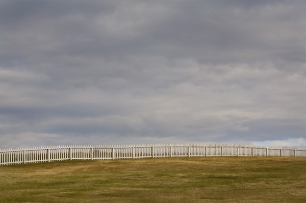 Fence, Field and Sky