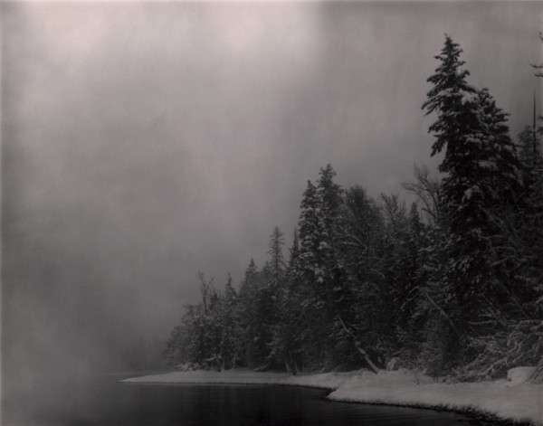 Winter Storm On Lake