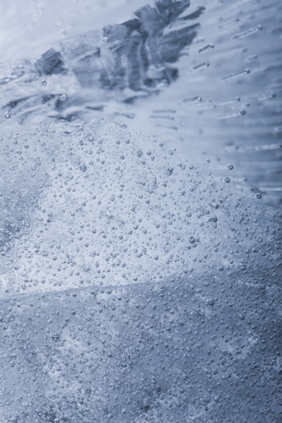 Block of Ice, Close Up, Abstract