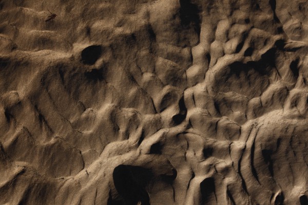 Textured Beach Sand, Abstract
