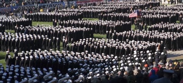 Military Procession, 110th Army-Navy Football Game, Philadelphia, Pennsylvania, USA