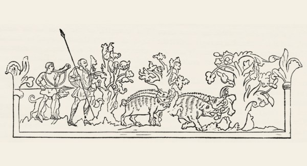 Anglo-Saxon Calendar, September, pre-Norman Conquest of 1066, Illustration from John Cassell's Illustrated History of England, Vol. I from the earliest period to the reign of Edward the Fourth, Cassel...