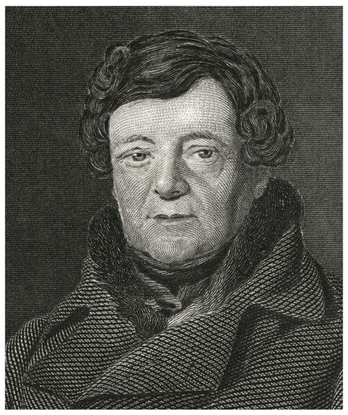 Daniel O'Connell (1775-1847), Irish Political Leader, Head and Shoulders Portrait, Steel Engraving, Portrait Gallery of Eminent Men and Women of Europe and America by Evert A. Duyckinck, Published by ...