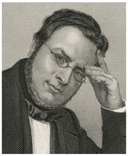 Camillo Benso, Count of Cavour (1810-61), Italian Statesman and Leading Figure in the Movement toward Italian Unification, Head and Shoulders Portrait, Steel Engraving, Portrait Gallery of Eminent Men...