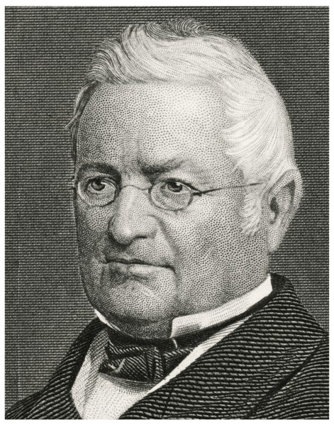 Adolphe Thiers (1797-1877), French Statesman, Journalist and Historian, Second Elected President of France, and the first President of the French Third Republic, Head and Shoulders Portrait, Steel Eng...