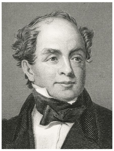 Thomas Moore (1779-1852), Irish Poet Composer and Political Propagandist, Head and Shoulders Portrait, Steel Engraving, Portrait Gallery of Eminent Men and Women of Europe and America by Evert A. Duyc...