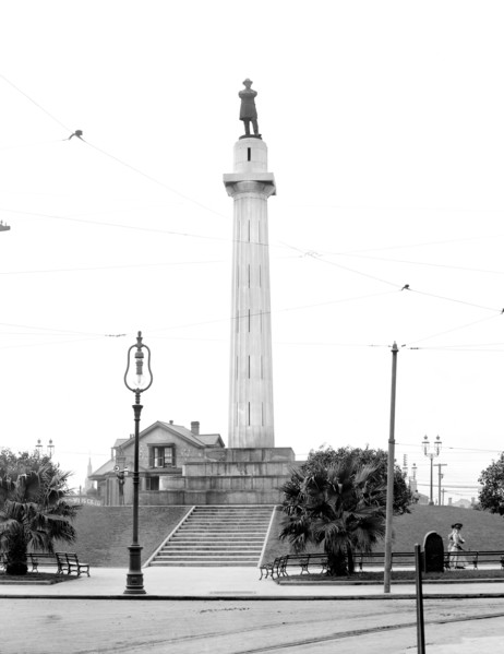 General Robert E. Lee Monument, New Orleans, Louisiana, USA, Detroit Publishing Company, 1906