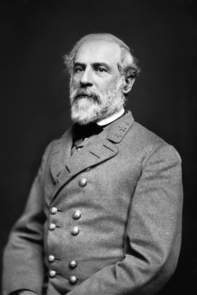 Robert E. Lee (1807-70), American and Confederate Soldier, Commander of Confederate States Army during American Civil War 1862-65, Head and Shoulders Portrait, Photograph by Julian Vannerson, 1864
