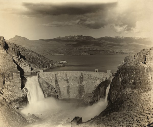 Theodore Roosevelt Dam, Arizona, USA, Photograph by Elton E. Kunselman, 1916