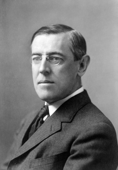 Princeton University President Woodrow Wilson, Head and Shoulders Portrait, Photograph by McManus, New York, 1908