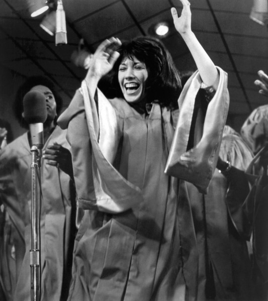Lily Tomlin, on-set of the Film, "Nashville", Paramount Pictures, 1975