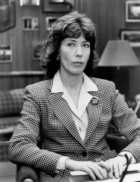 Lily Tomlin, on-set of the Film, "Nine to Five", 20th Century-Fox, 1980