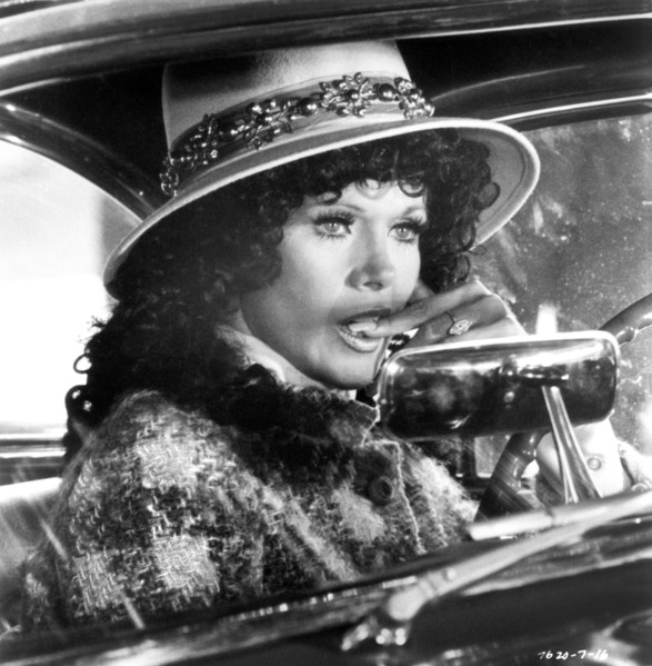 Connie Stevens, on-set of the Film, "Scorchy", American International Pictures, 1976