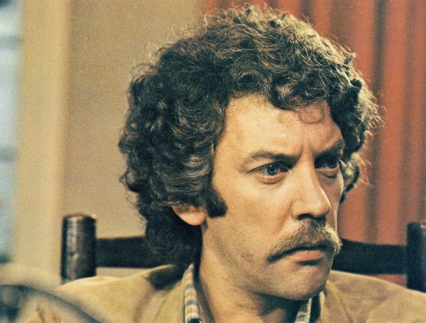 Donald Sutherland, on-set of the Film, "Don't Look Now", Paramount Pictures, 1973