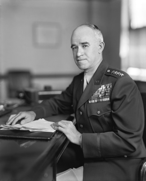 Omar Bradley, man, military, general, WWII, World War II, historical,