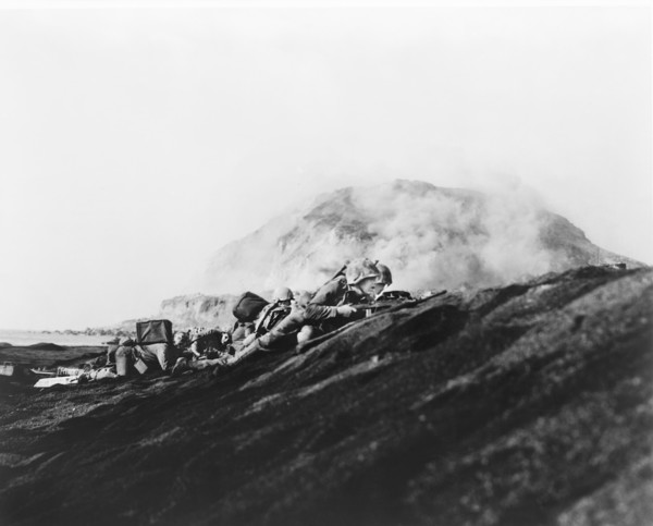 U.S. marines, military, Iwo Jima, World War II, historical,