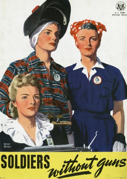 women, occupations, World War II, WWII, historical,