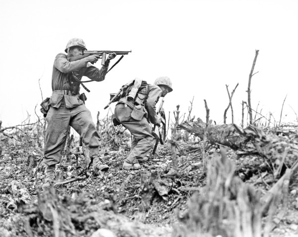 U.S. marines, military, Okinawa, World War II, historical,