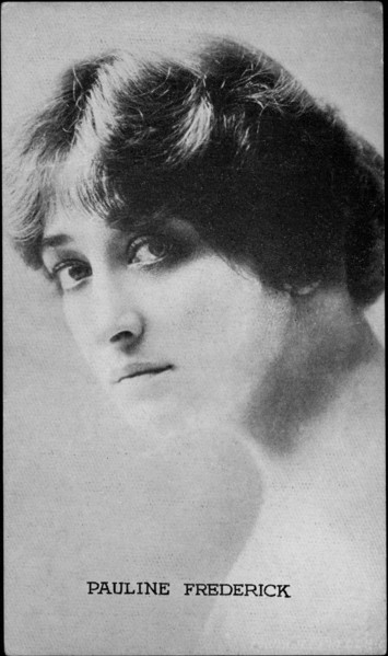 Pauline Frederick, woman, actress, celebrity, entertainment, historical,