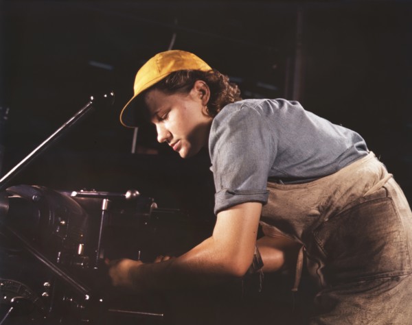 Lathe Operator machining Parts for Transport Planes
