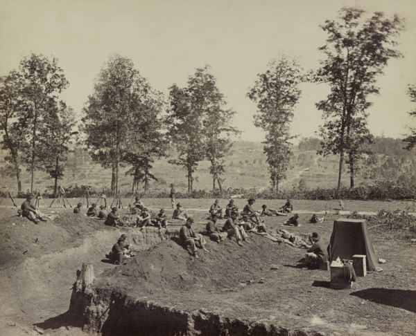 View from Confederate Lines Southeast of Atlanta