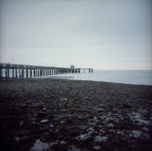 Overcast View of Yarmouth Pier