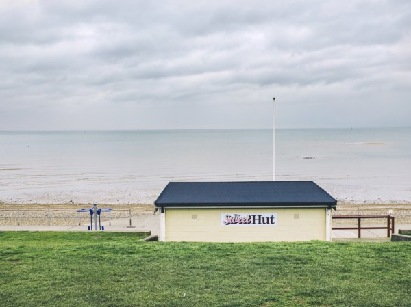 Hut by Beach