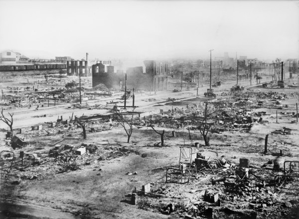 Ruins of Greenwood District after Race Riots