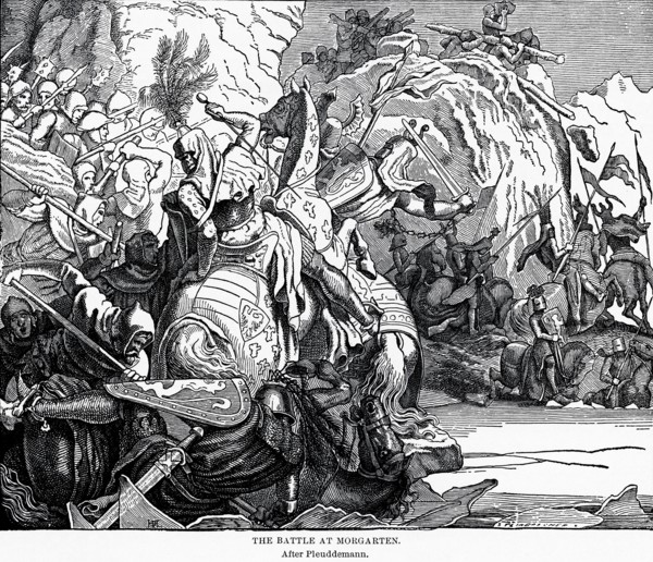 The Battle at Morgarten