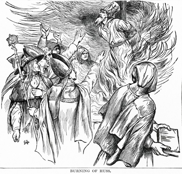 Burning of Huss