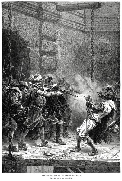 Assassination of Marshal D'Ancre (Concino Concini