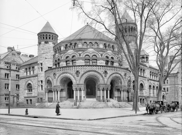 Osborn Hall, Yale University, early 1900's