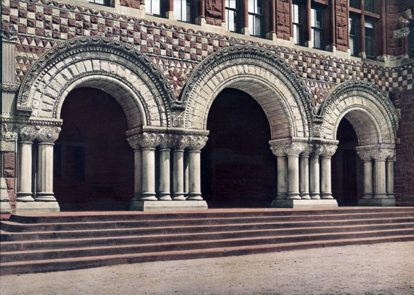 Entrance to Law School, Harvard University,