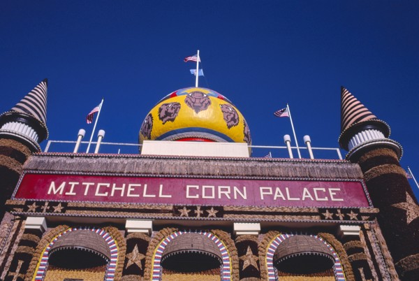 Corn Palace, Low Angle View, 1987