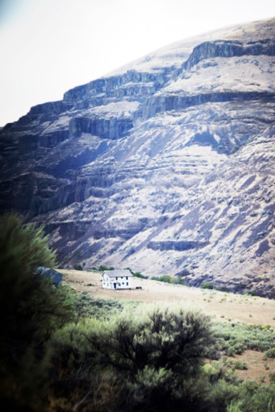 Farmhouse in Remote Valley,,