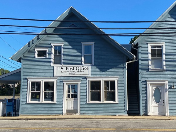 Exterior View of Post Office Building, Kittery Point,