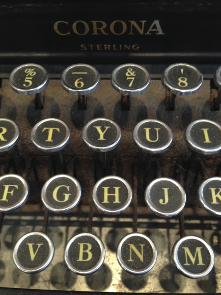 Old-Fashioned Typewriter,,