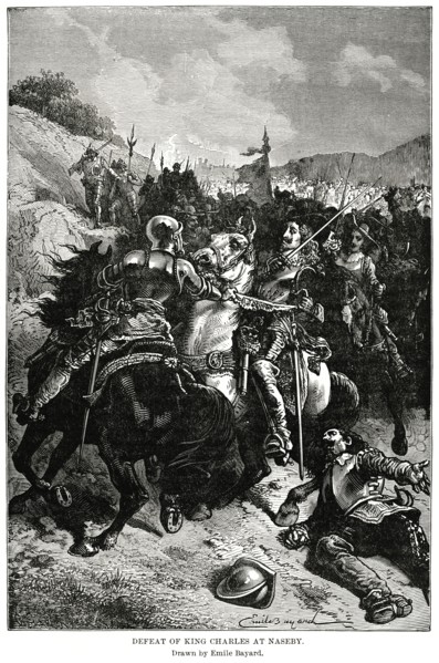 Defeat of King Charles at Naseby