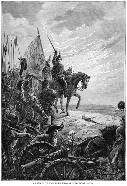 Return of Charles Edward to Scotland