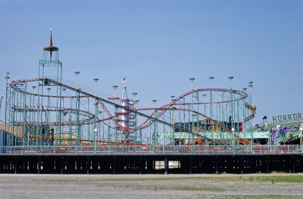 Sportland Pier Supersonic roller coaster, Wildwood
