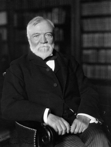 Andrew Carnegie (1835-1919) Scottish-American Industrialist and Philanthropist, Seated Portrait