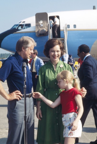 Jimmy Carter, Rosalynn Carter, Amy Carter, politics, historical,