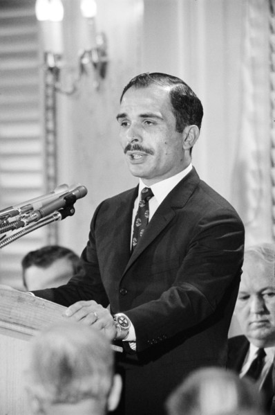 King Hussein of Jordan