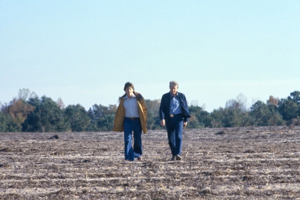 U.S. President Jimmy Carter with his son James Earl "Chip" Carter III