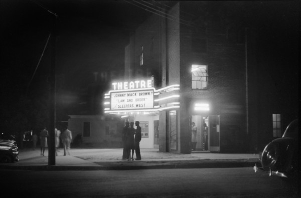 Movie Theatre at Night
